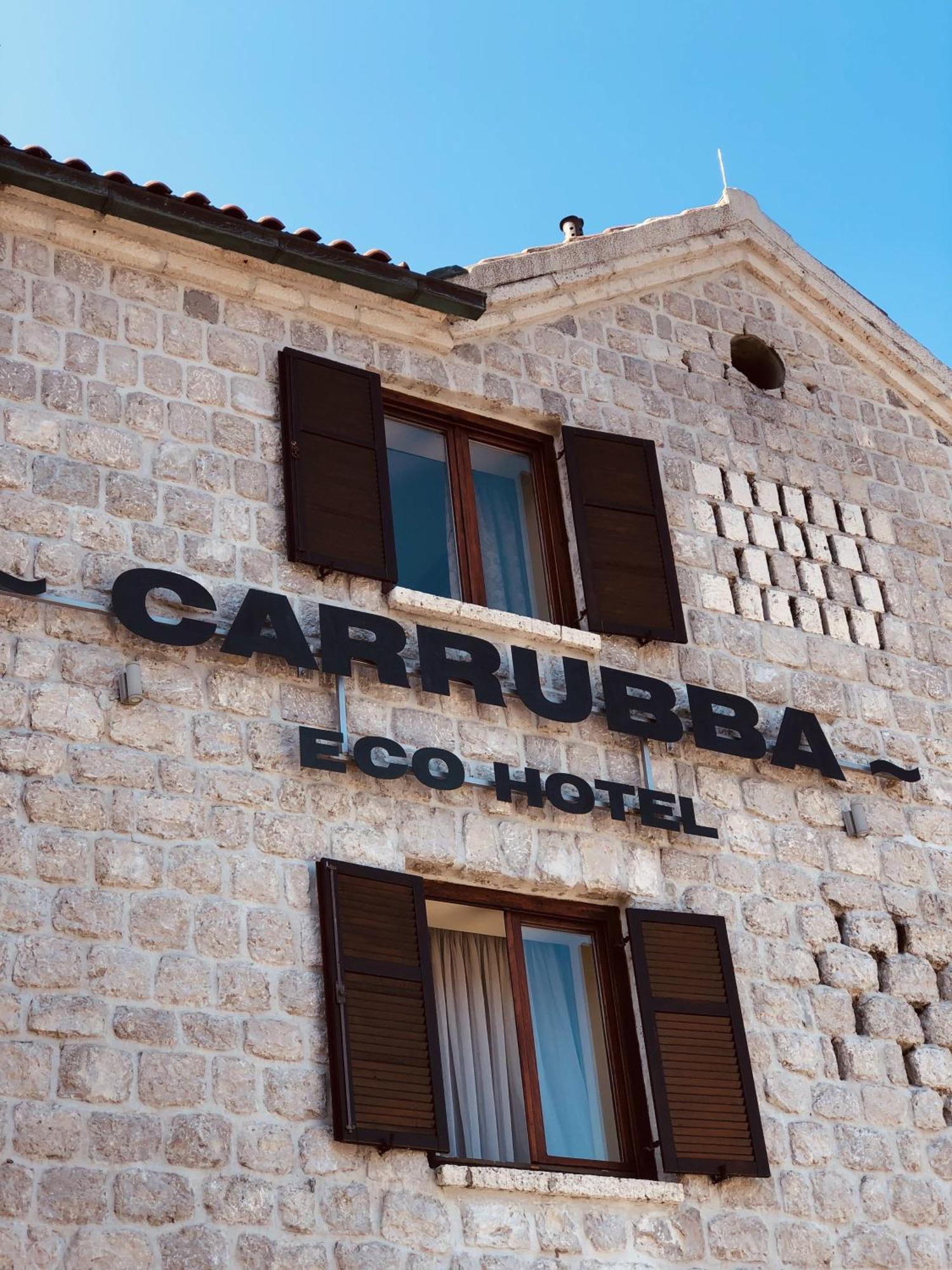 Hotel Carrubba Vùng duyên hải Vùng duyên hải Donja Lastva Ngoại thất bức ảnh